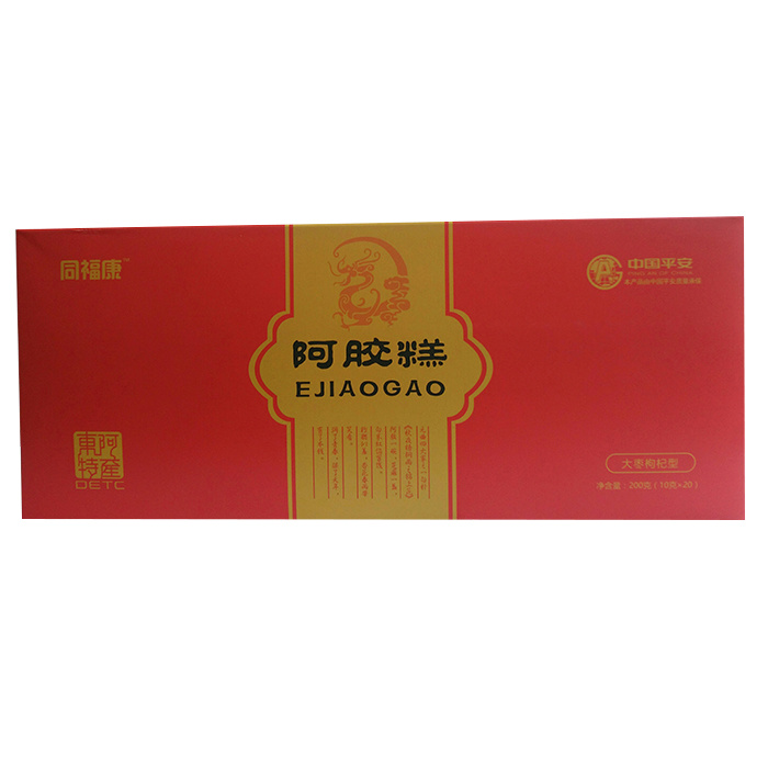 同福康阿膠糕-大(dà)棗枸杞木(mù)糖醇型