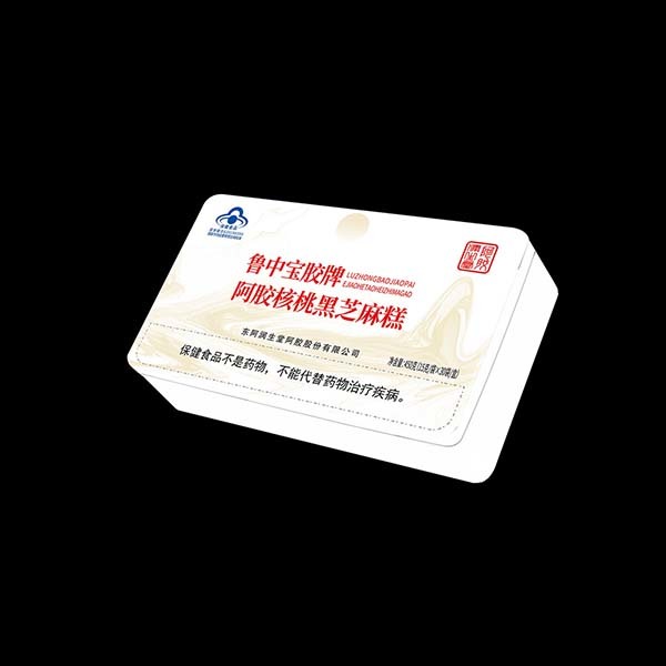 魯中寶膠牌阿膠核桃黑(hēi)芝麻糕450g